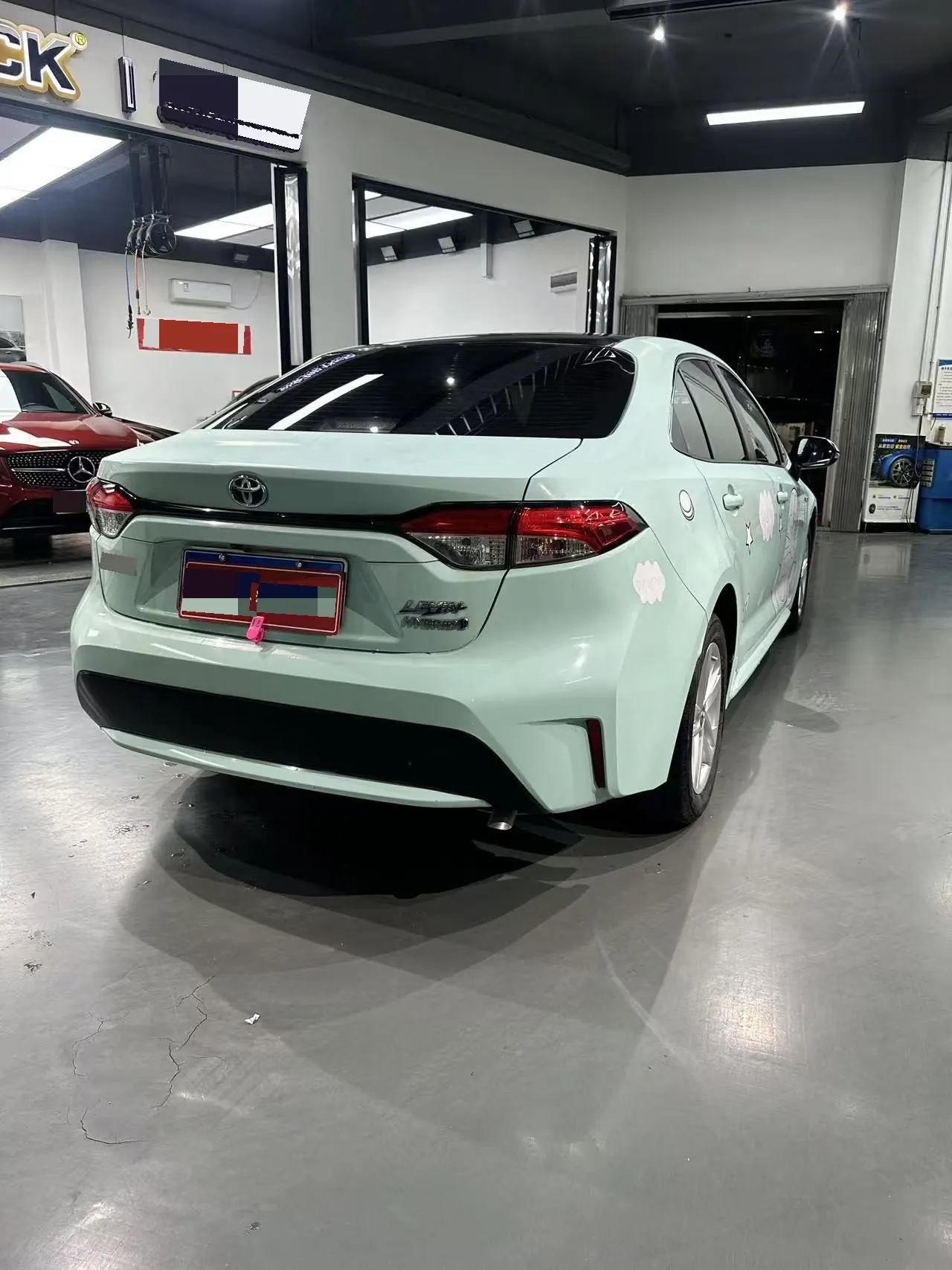 Toyota 2022 Lei Ling Shuangqing 1.8H Stepless Deluxe Edition Automatic Gear 6