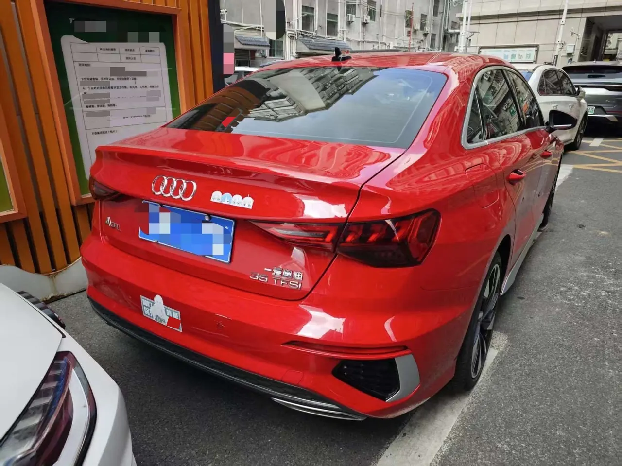 Audi 2023 A3L Limousine 1.4TFSI 35TFSI Fashion Sports (Modified) Automatic 5