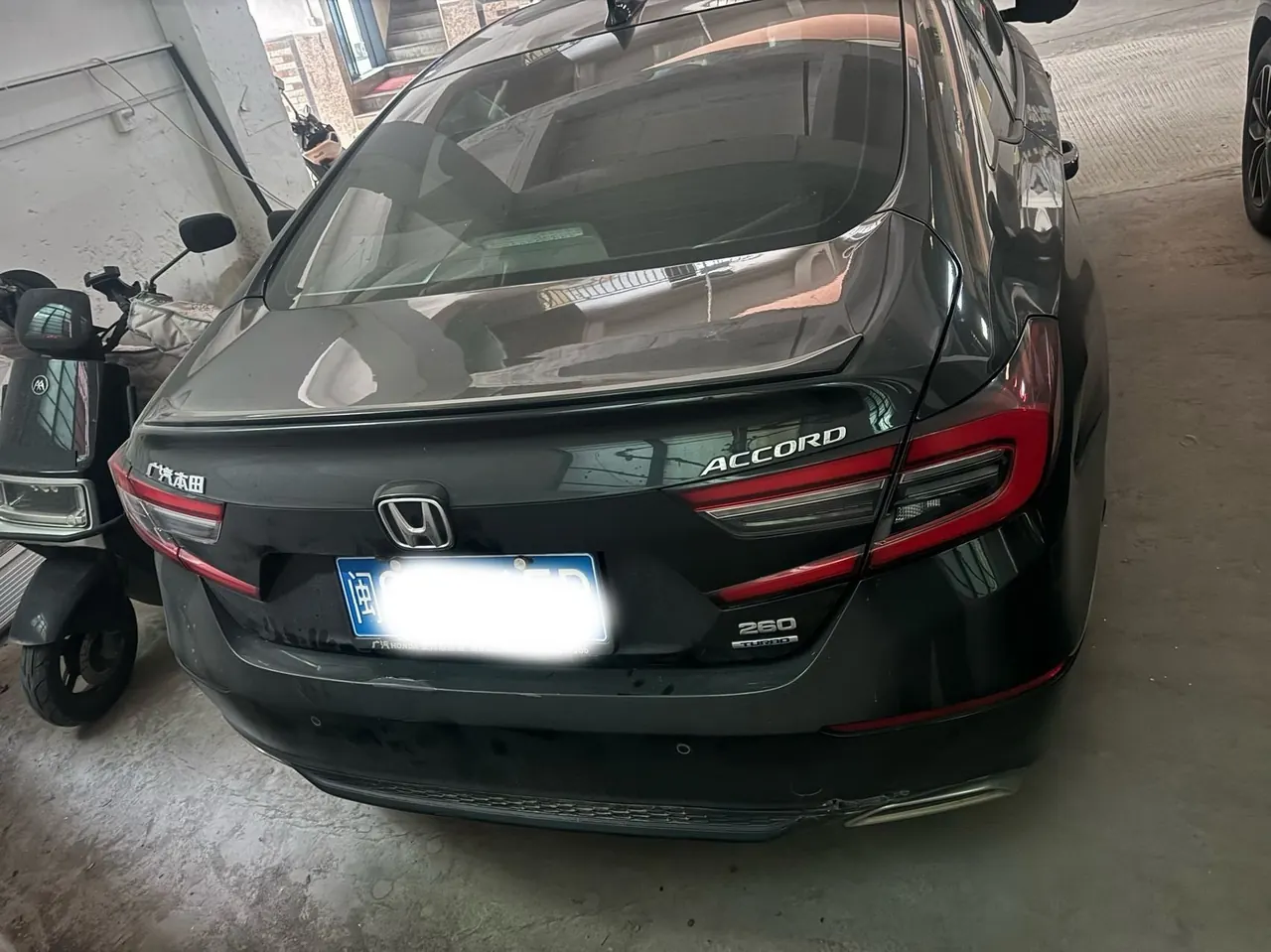 Honda 2022 10th Generation Accord 1.5T Stepless 260TURBO Magic Night Premium Edition Automatic Gear 5