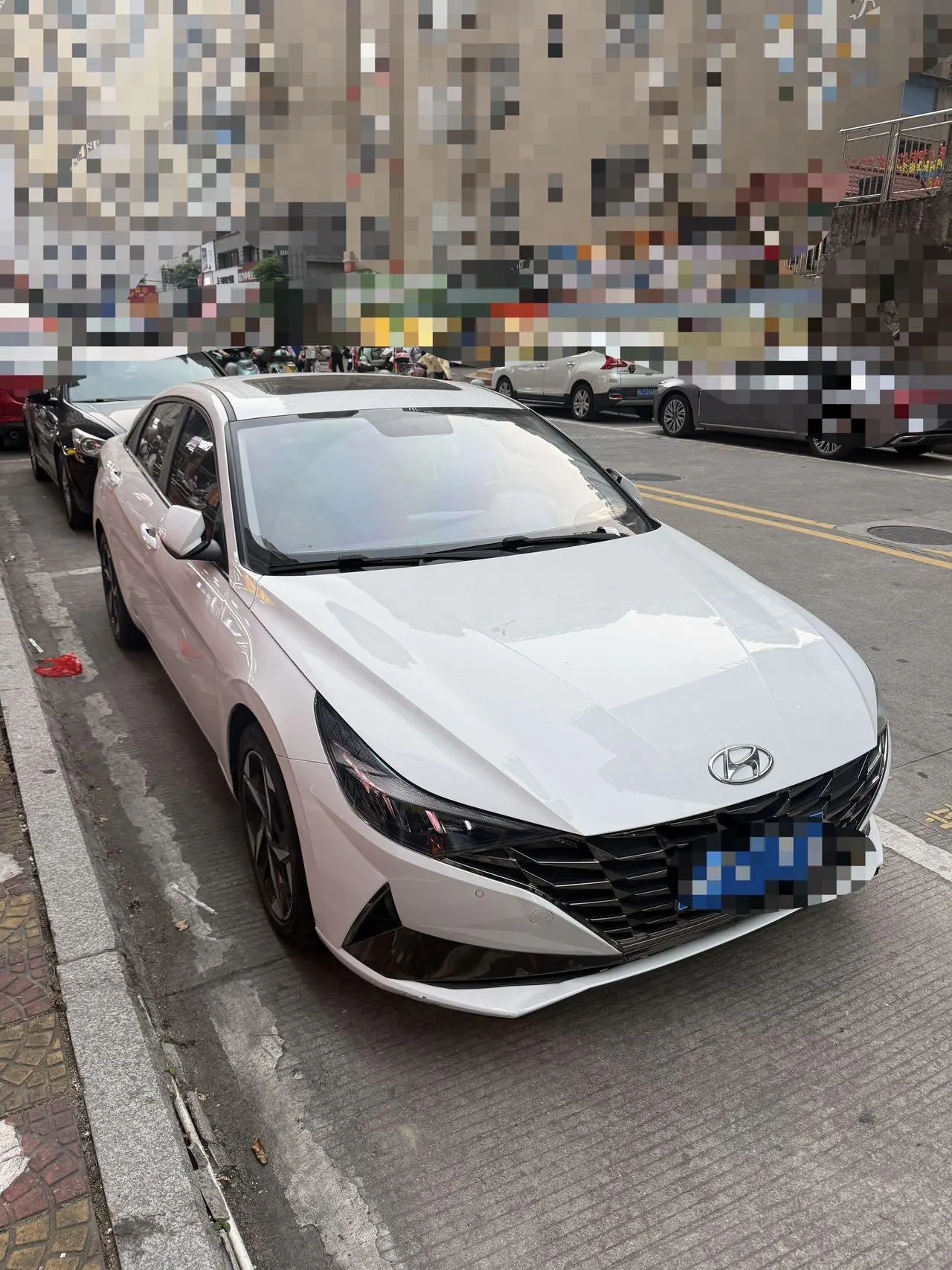 Hyundai 2022 Elantra-sedan 1.5 stepless GLX elite automatic gear 2