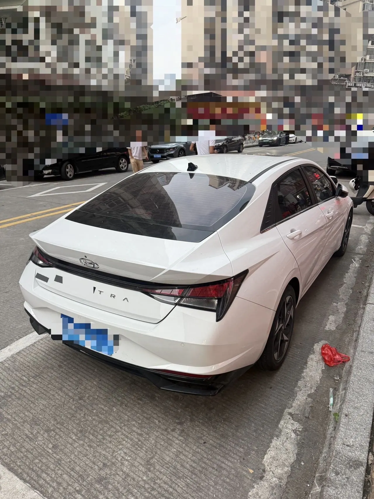 Hyundai 2022 Elantra-sedan 1.5 stepless GLX elite automatic gear 8