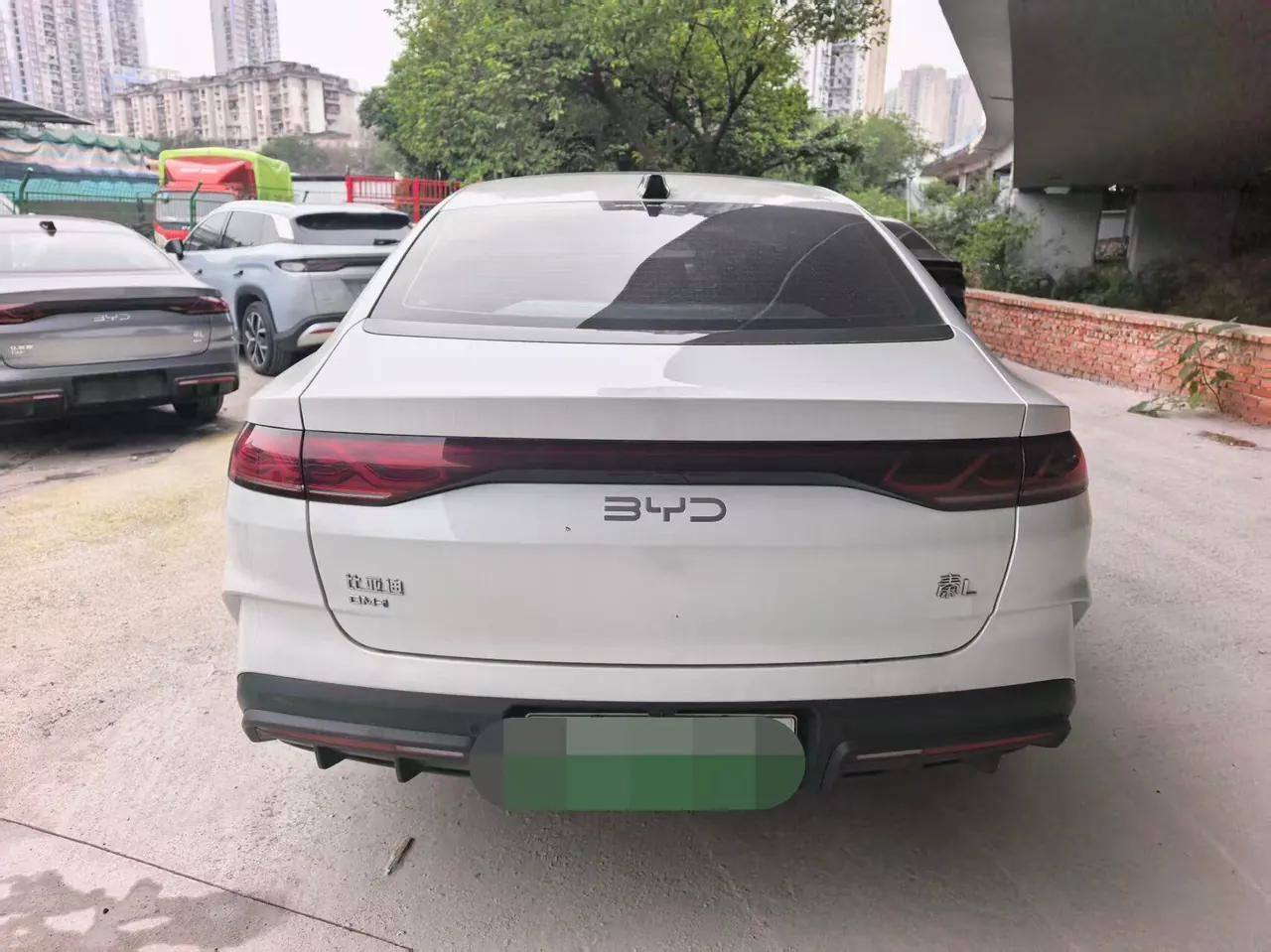 BYD 2025 Qin L DM-i 1.5 stepless smart driving version 120KM excellent automatic gear 4
