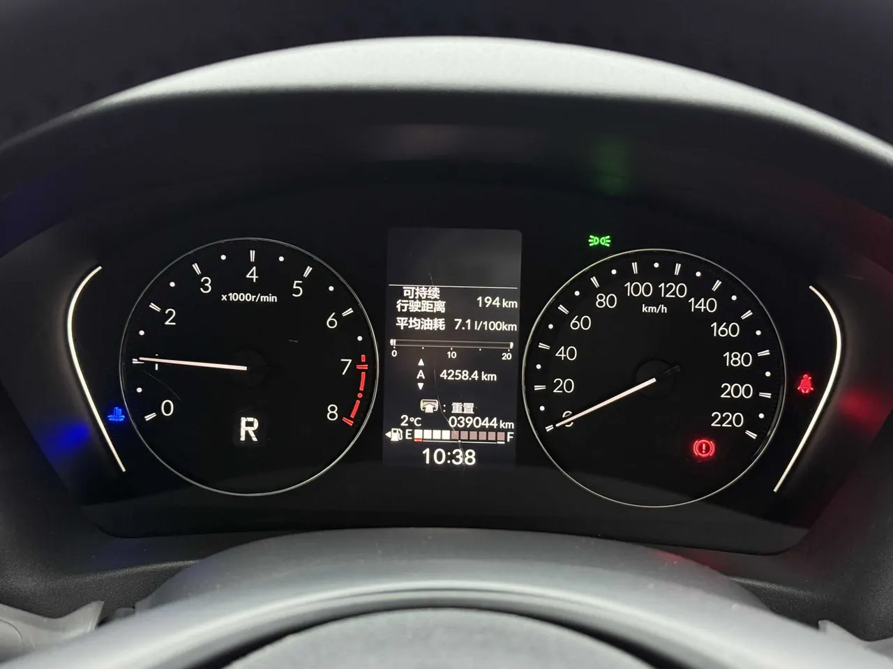 Honda 2023 XR-V 1.5 stepless thermal version of automatic gear 12