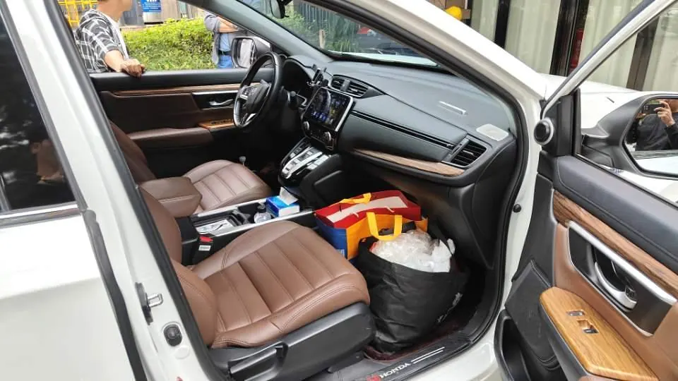 Honda 2021 CR-V hybrid 2.0 stepless two-wheel drive sharp and clean version automatic transmission 5