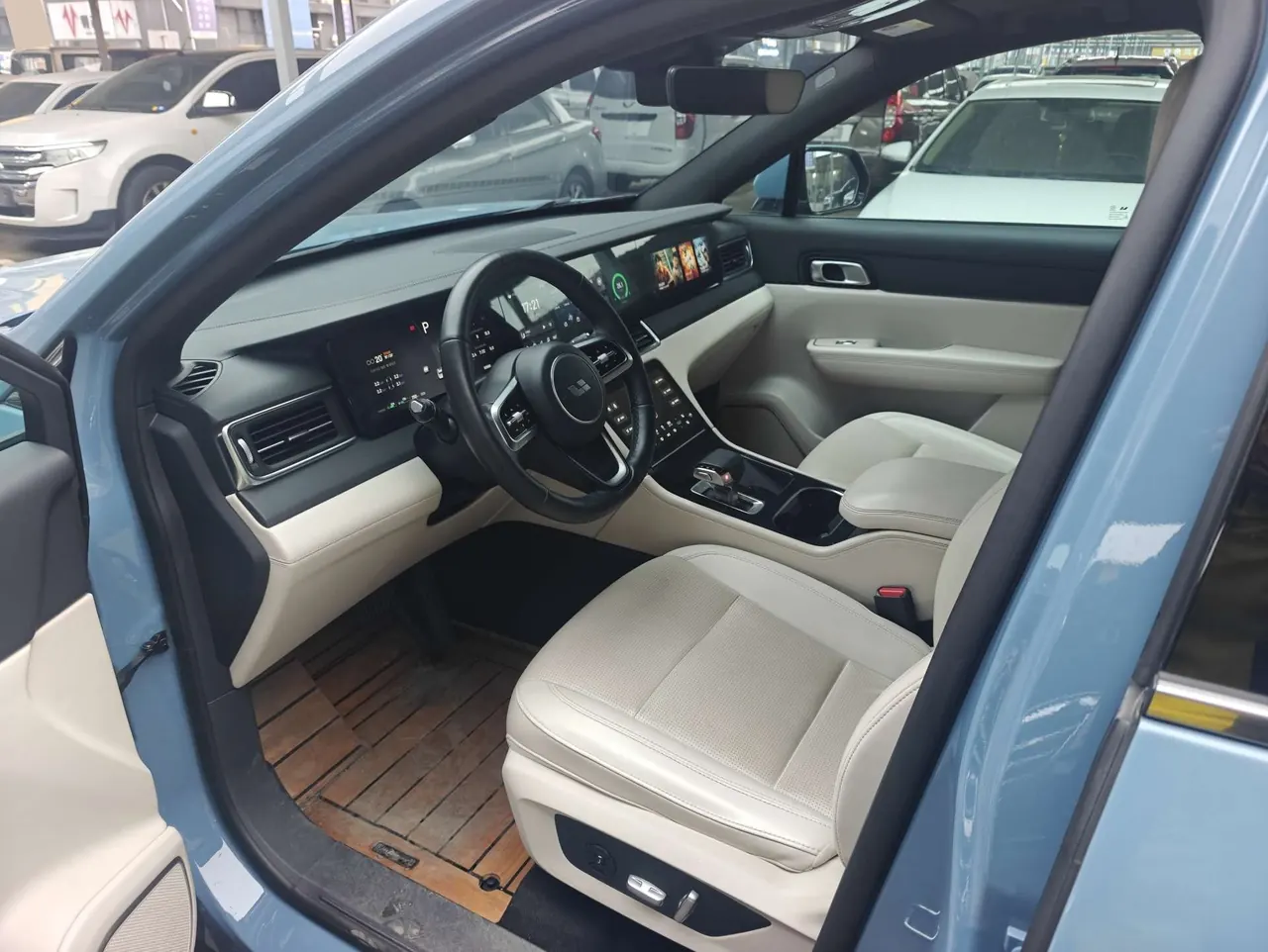 Li 2021 ONE 1.2T extended range 6-seat automatic gear 5