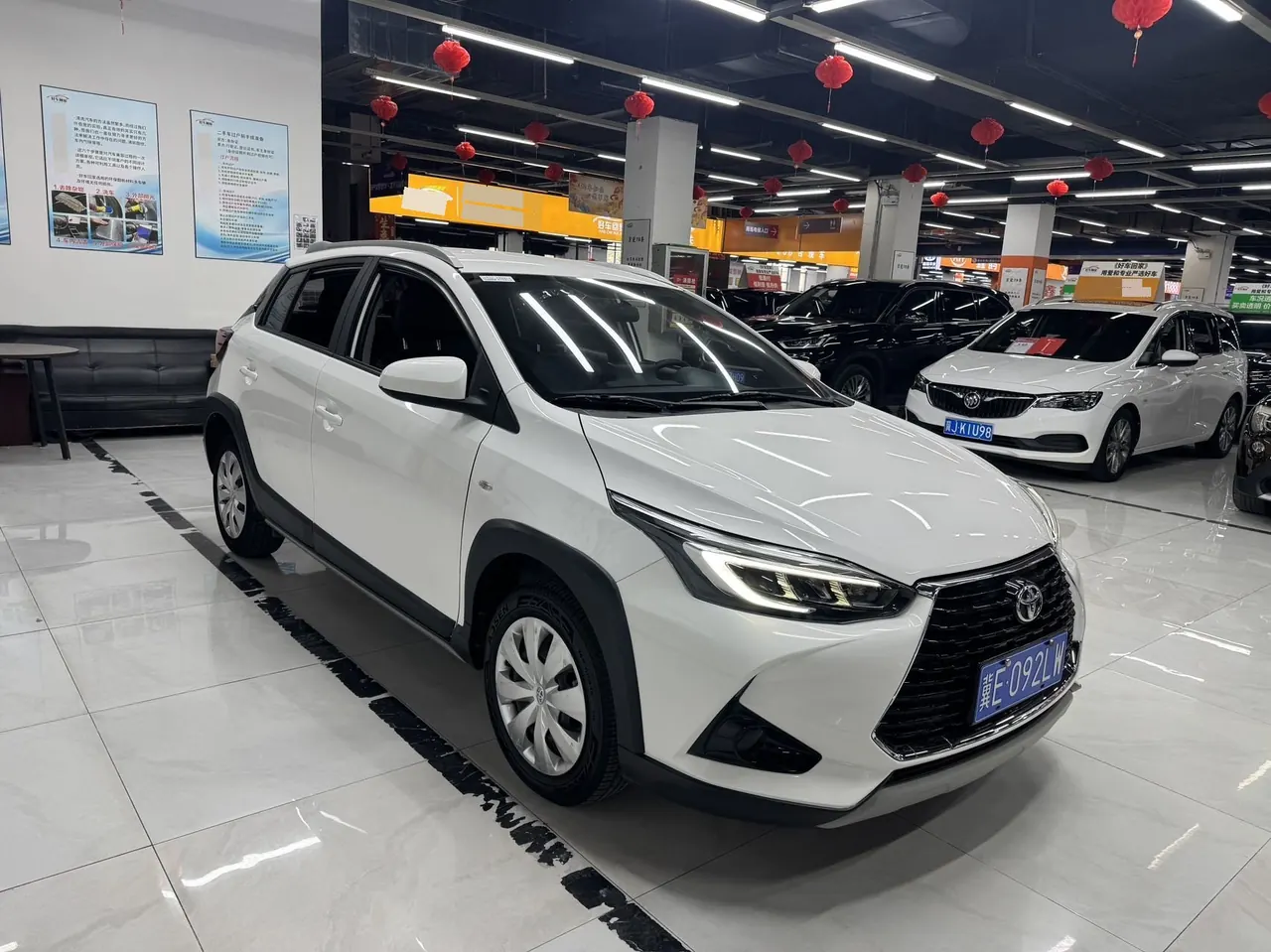 Toyota yaris 2022 YARiS L to dazzle 1.5 stepless leading PLUS version of automatic gear 2