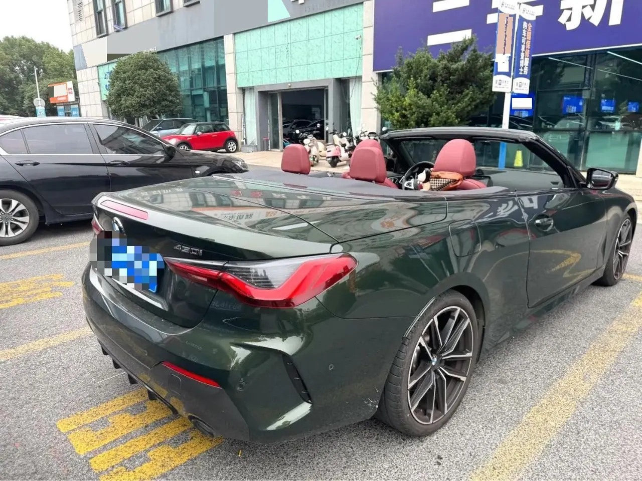 BMW 4 Series (Imported) 2022 430i Convertible Coupe 2.0T M Sports Obsidian Night Suit (Changed to 2) Automatic Gear 8
