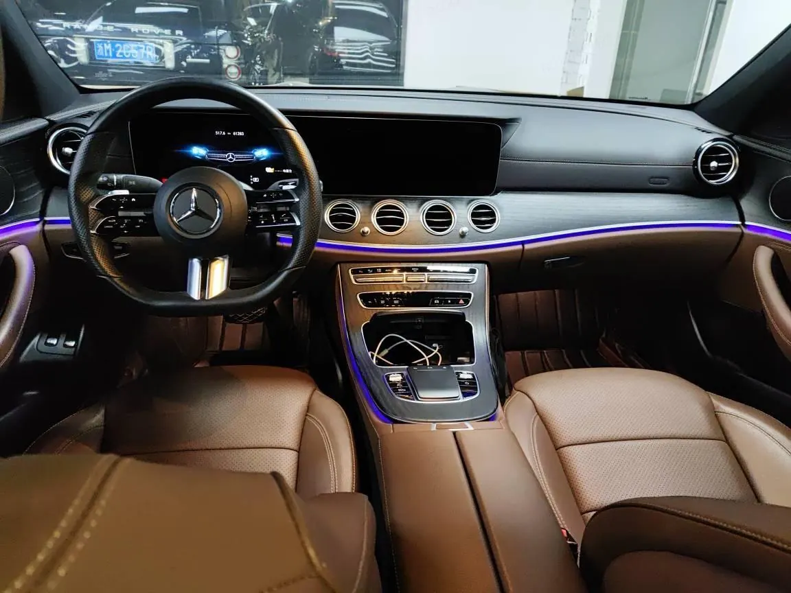 Mercedes Benz E-Class New Energy 2021 E 350 e L 2.0T Sports Automatic 3