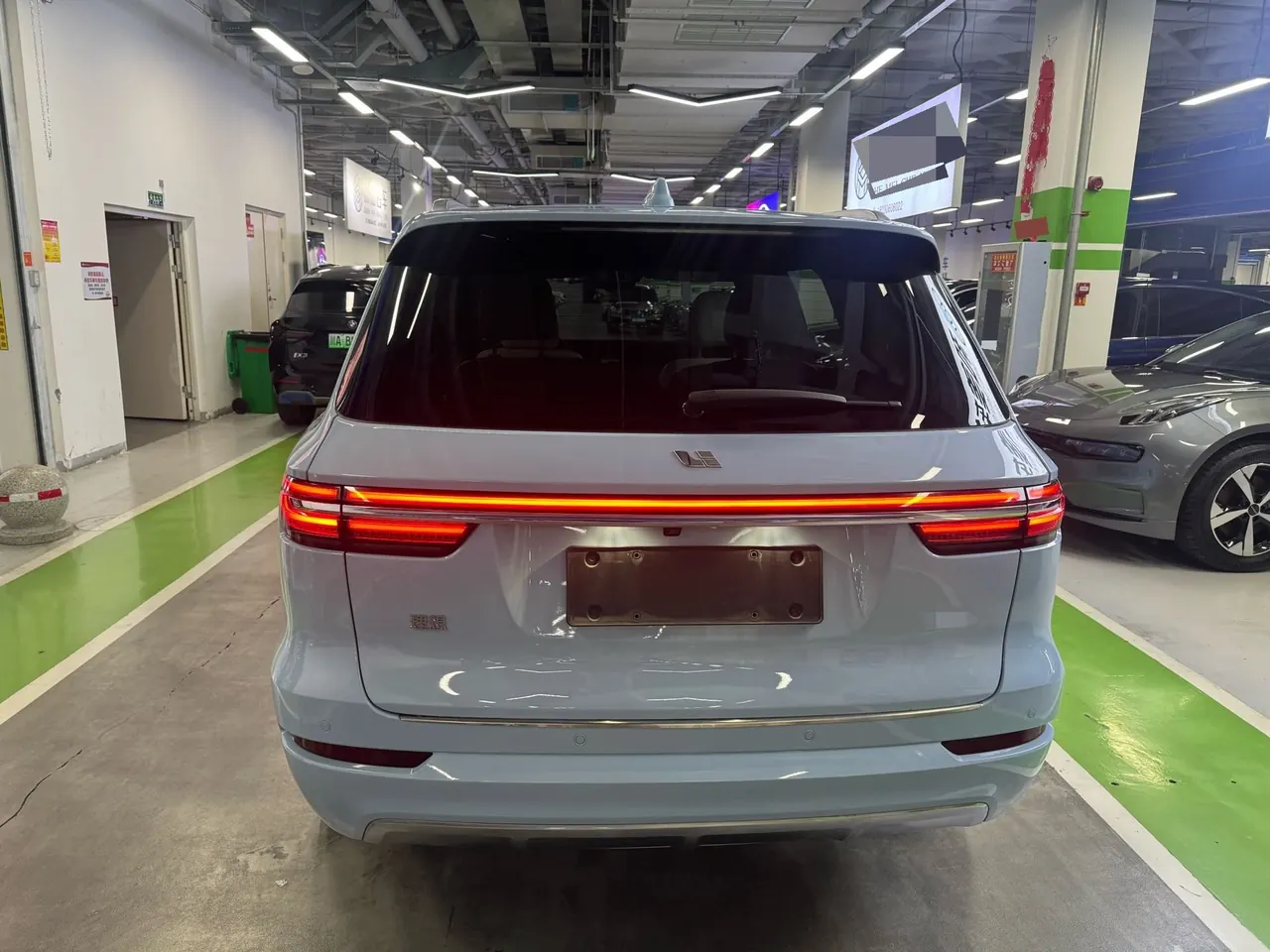 Li 2021 ONE 1.2T extended range 6-seat automatic gear 5