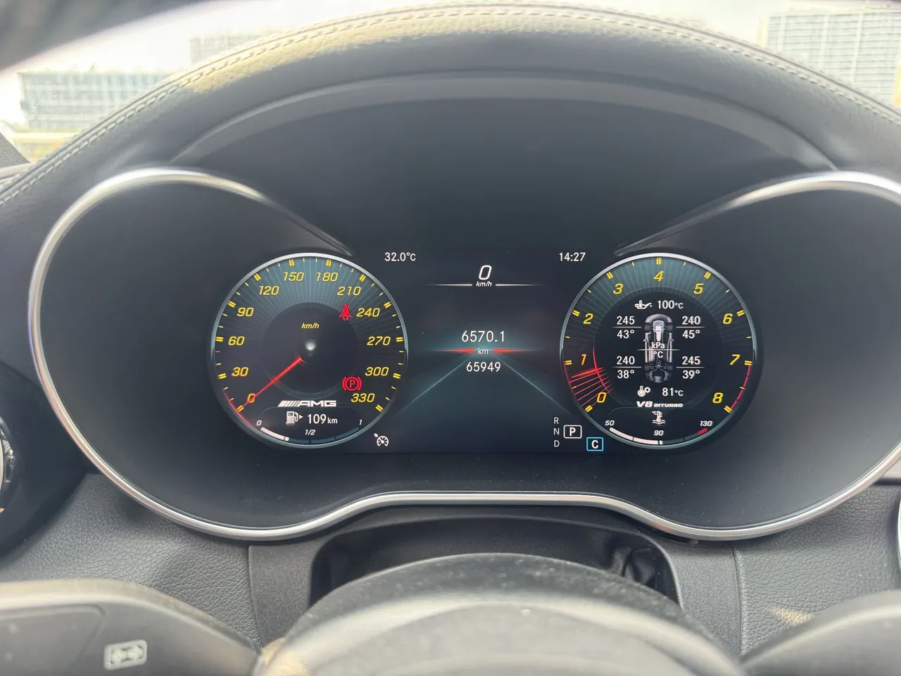 Mercedes Benz Class C AMG (Imported) 2021 C 63 AMG Coupe 4.0T Automatic Gear 7
