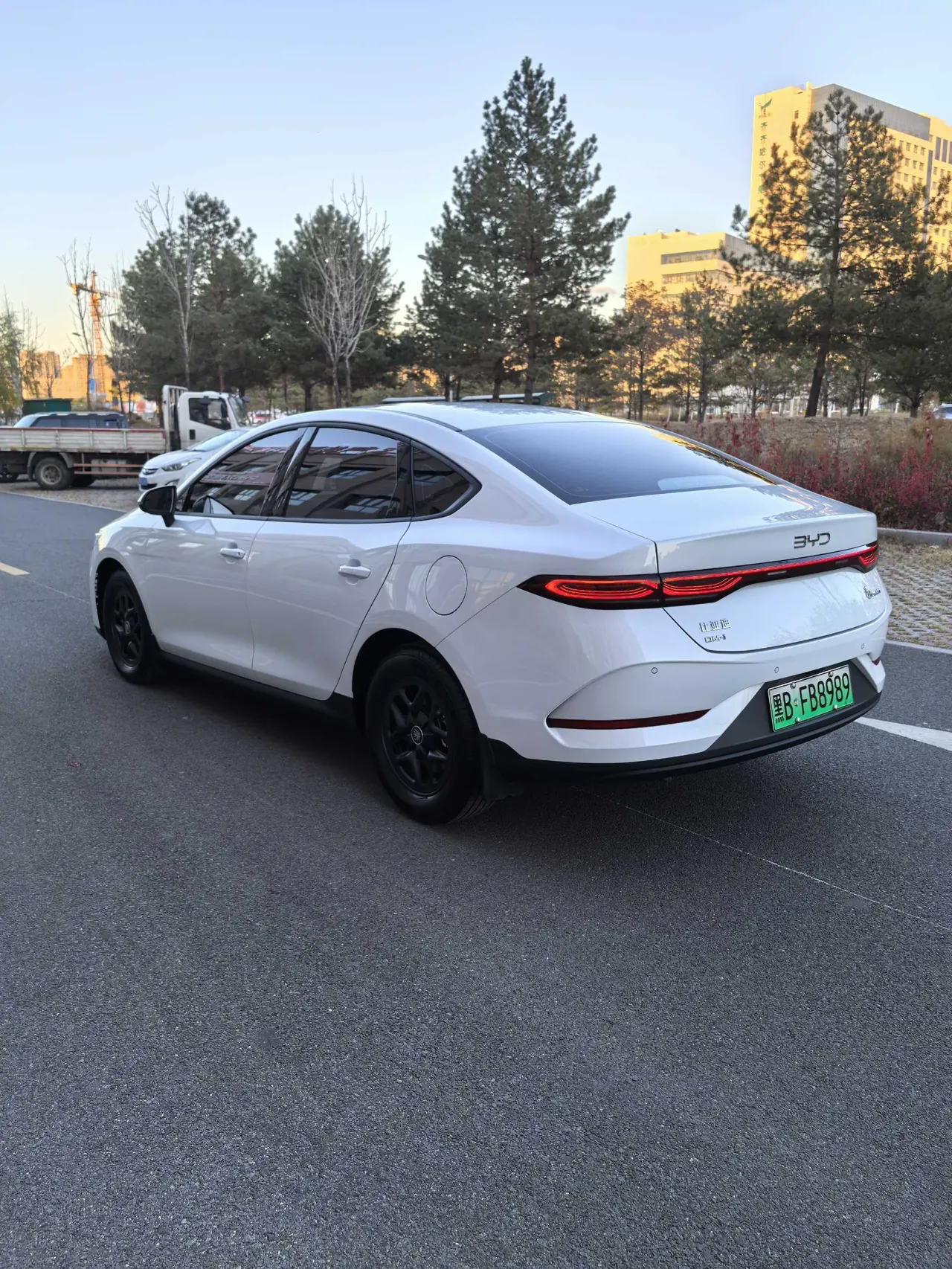 BYD 2025 Qin PLUS DM-i 1.5 stepless intelligent driving version 55KM leading automatic gear 4