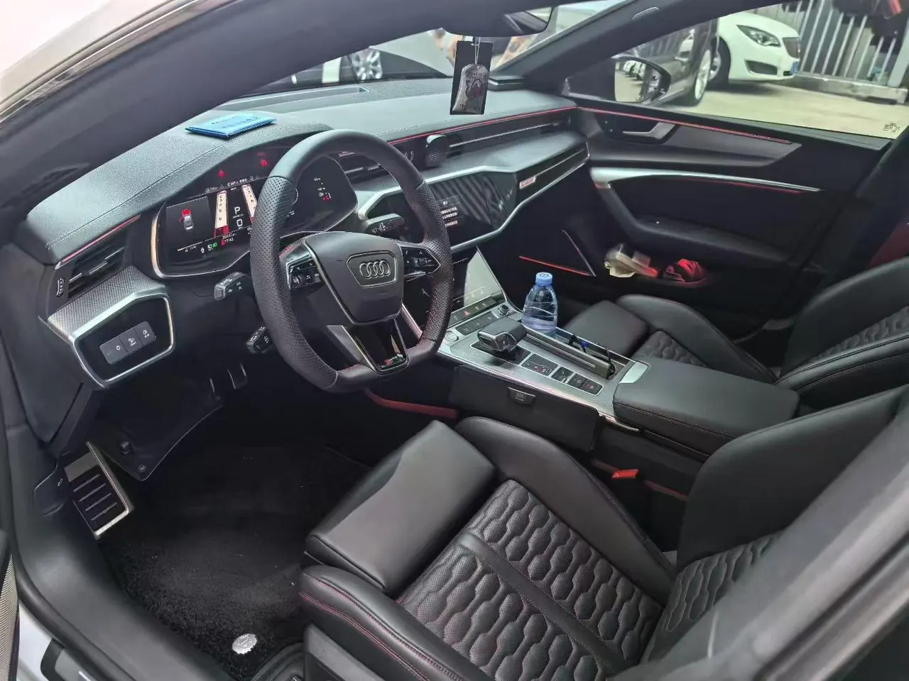 Audi 2024 A7L 2.0TFSI 45TFSI Quattro S-line see far type obsidian black set automatic gear 2