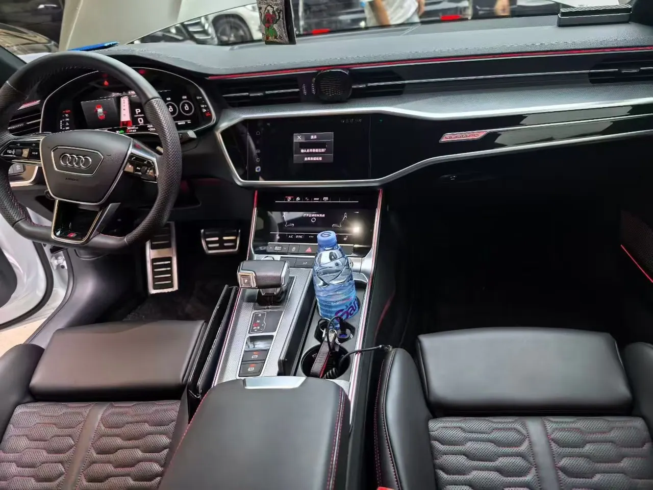 Audi 2024 A7L 2.0TFSI 45TFSI Quattro S-line see far type obsidian black set automatic gear 6