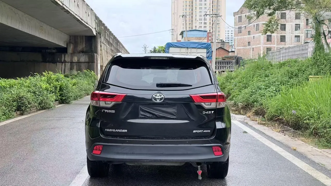 Toyota 2021 Highlander 2.0T 4-wheel drive deluxe 7-seat automatic gear 3