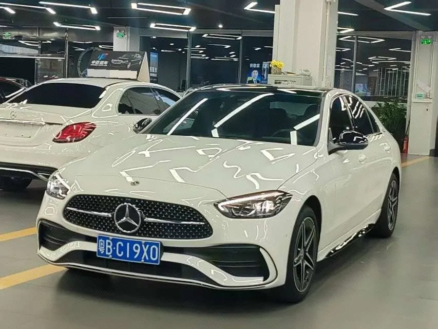 Open image lightbox: Mercedes Benz Class C 2023 C 260 L 48V 1.5T Hao Night Sports Edition (Modified) Automatic Gear