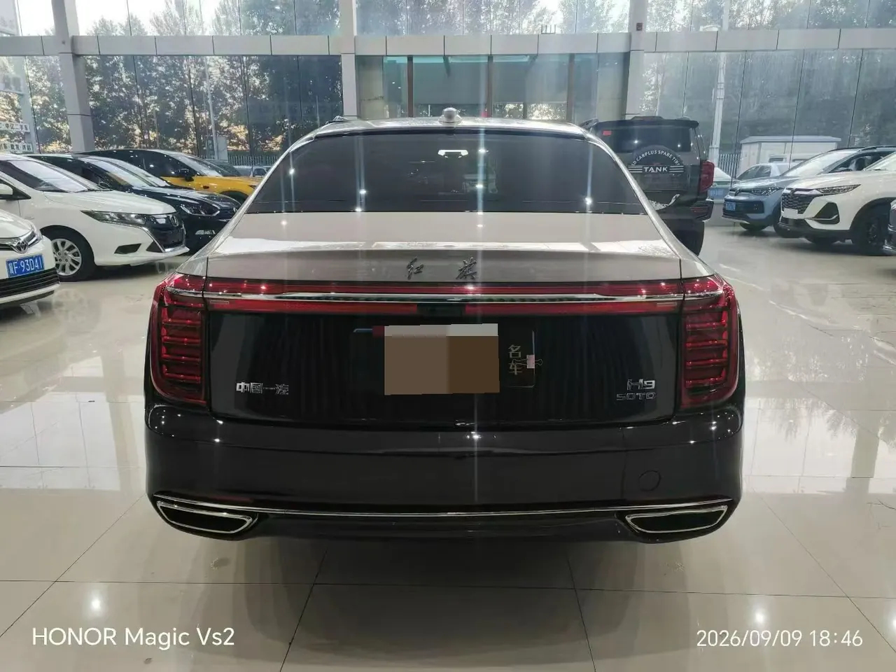 HongQi 2020 H9 3.0T Zhilian Qi Chang Edition Automatic Gear 9