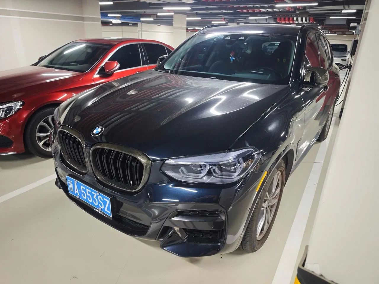 Открыть галерею: BMW 2020 X3 xDrive25i 2.0T M sports suit automatic gear