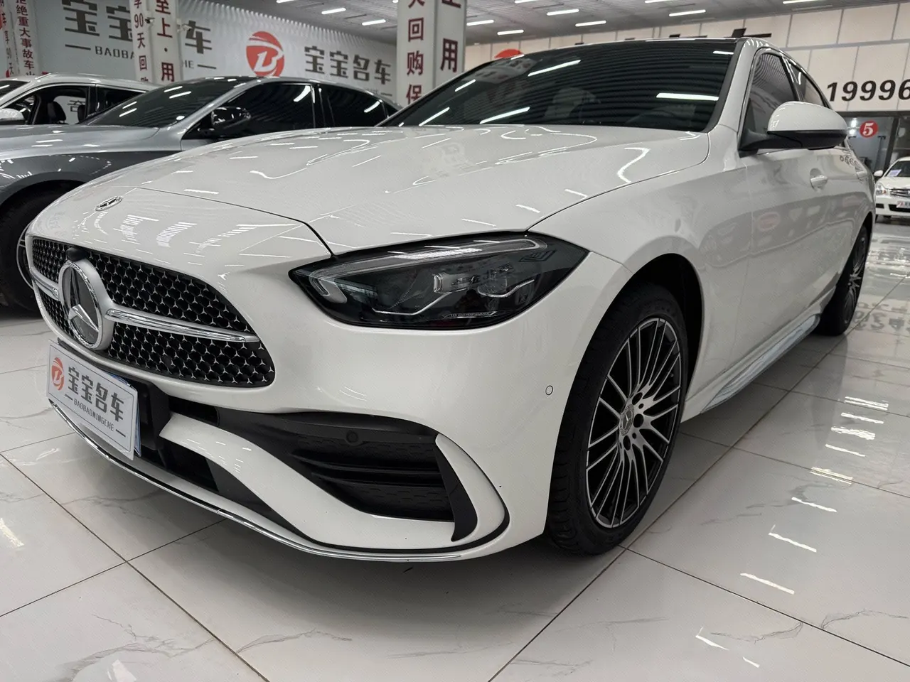 Open image lightbox: Mercedes Benz Class C 2024 C 260 L 48V 1.5T Hao Night Sports Edition (Modified 3) Automatic Gear