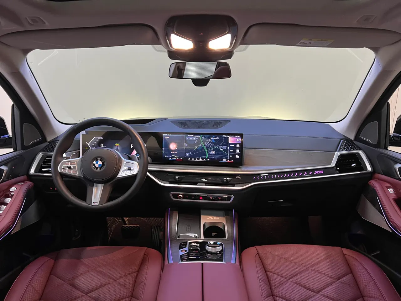BMW 2023 X5 xDrive30Li 48V 2.0T exclusive m sports obsidian night suit automatic gear 9