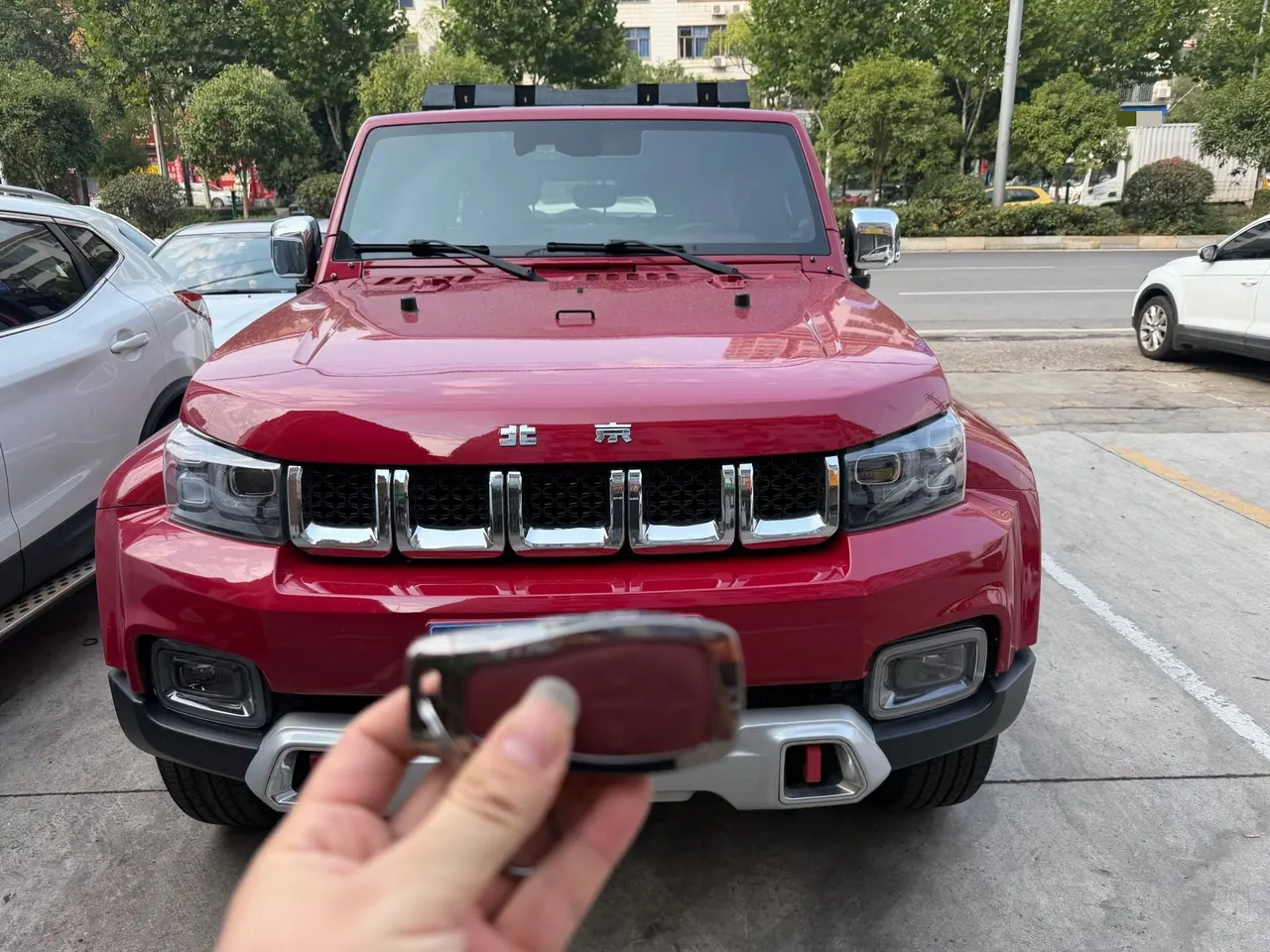 Beijing 2020 BJ40 2.0T 4-wheel drive city hunter version chivalrous automatic gear 2