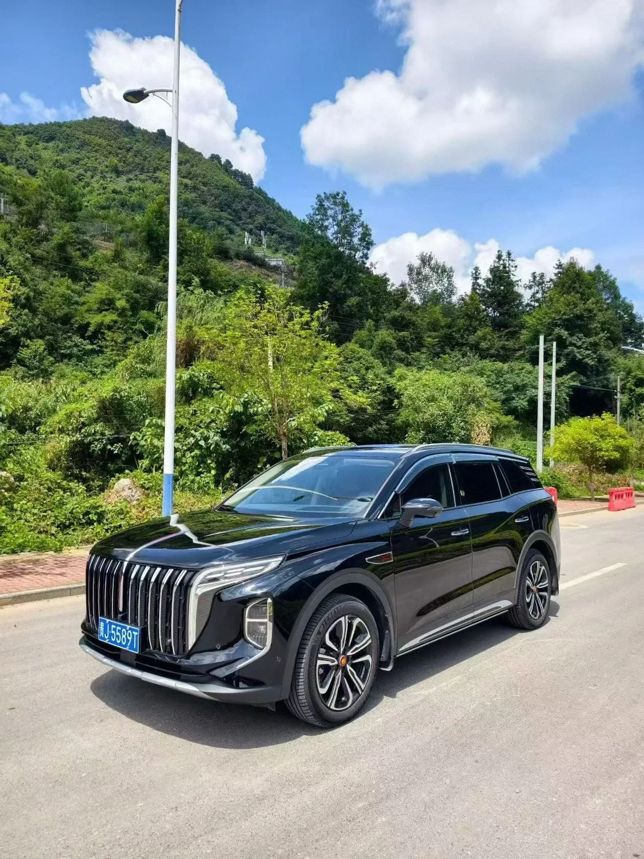 Open image lightbox: HongQi 2023 HS7 48V 2.0T 4-wheel drive flag collar version 6-seat automatic gear