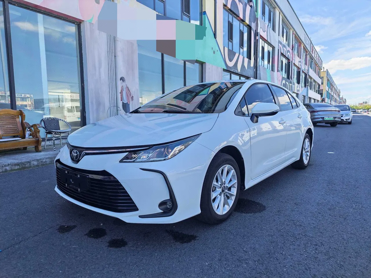 Open image lightbox: Toyota 2023 corolla 1.2T stepless elite version of automatic gear