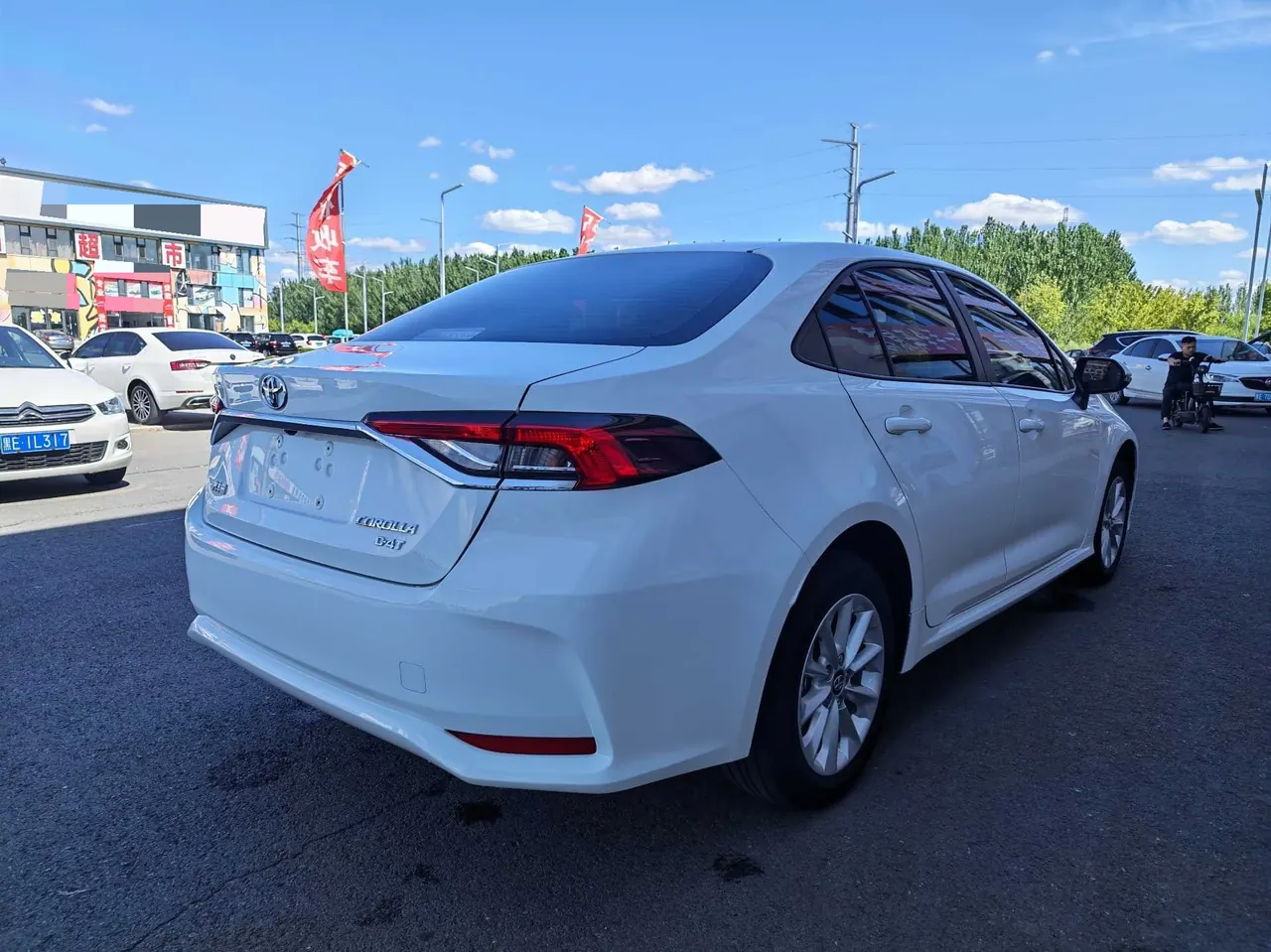 Toyota 2023 corolla 1.2T stepless elite version of automatic gear 4