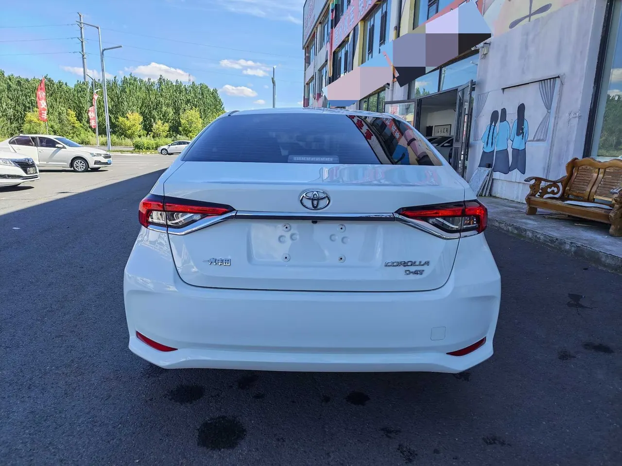 Toyota 2023 corolla 1.2T stepless elite version of automatic gear 5