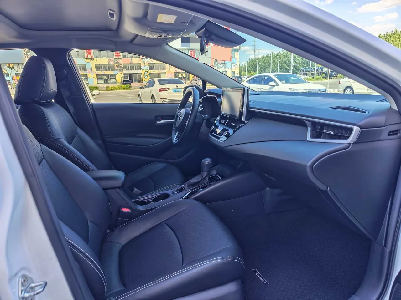 Toyota 2023 corolla 1.2T stepless elite version of automatic gear 9