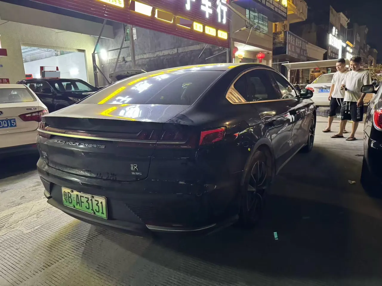 BYD 2020 Han four-wheel drive high-performance flagship automatic gear 6