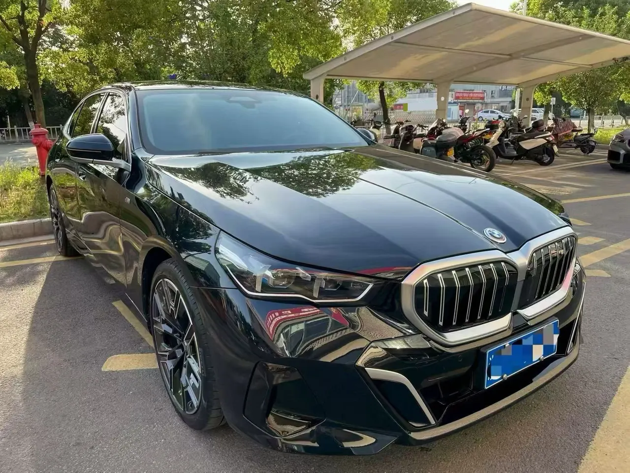 BMW 5 series 2024 530Li 48V 2.0T exclusive m sports suit automatic gear 2