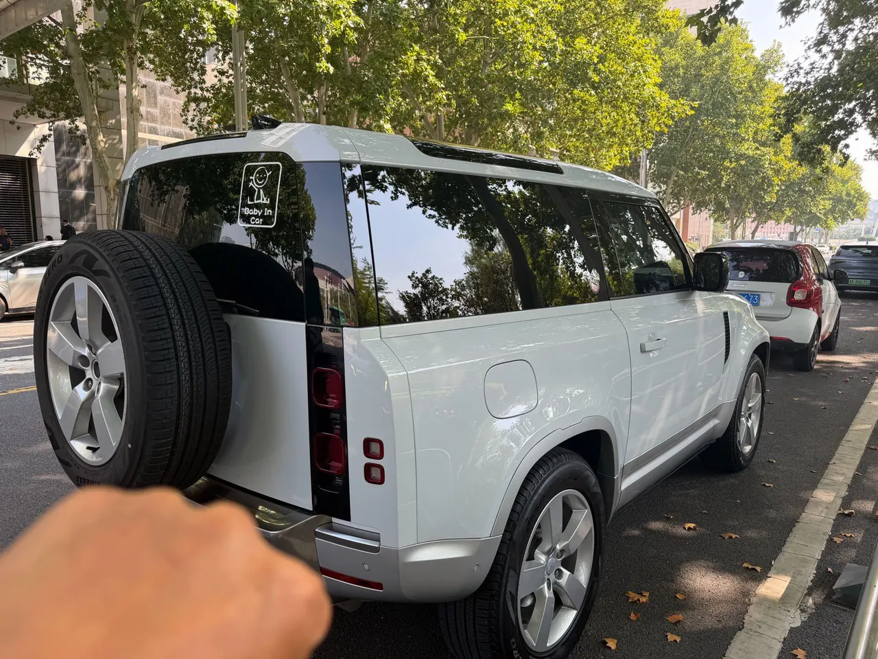 Land Rover Guard (Imported) 2022 Guard 90 2.0T P300 Tiger Ambition Automatic Gear 4