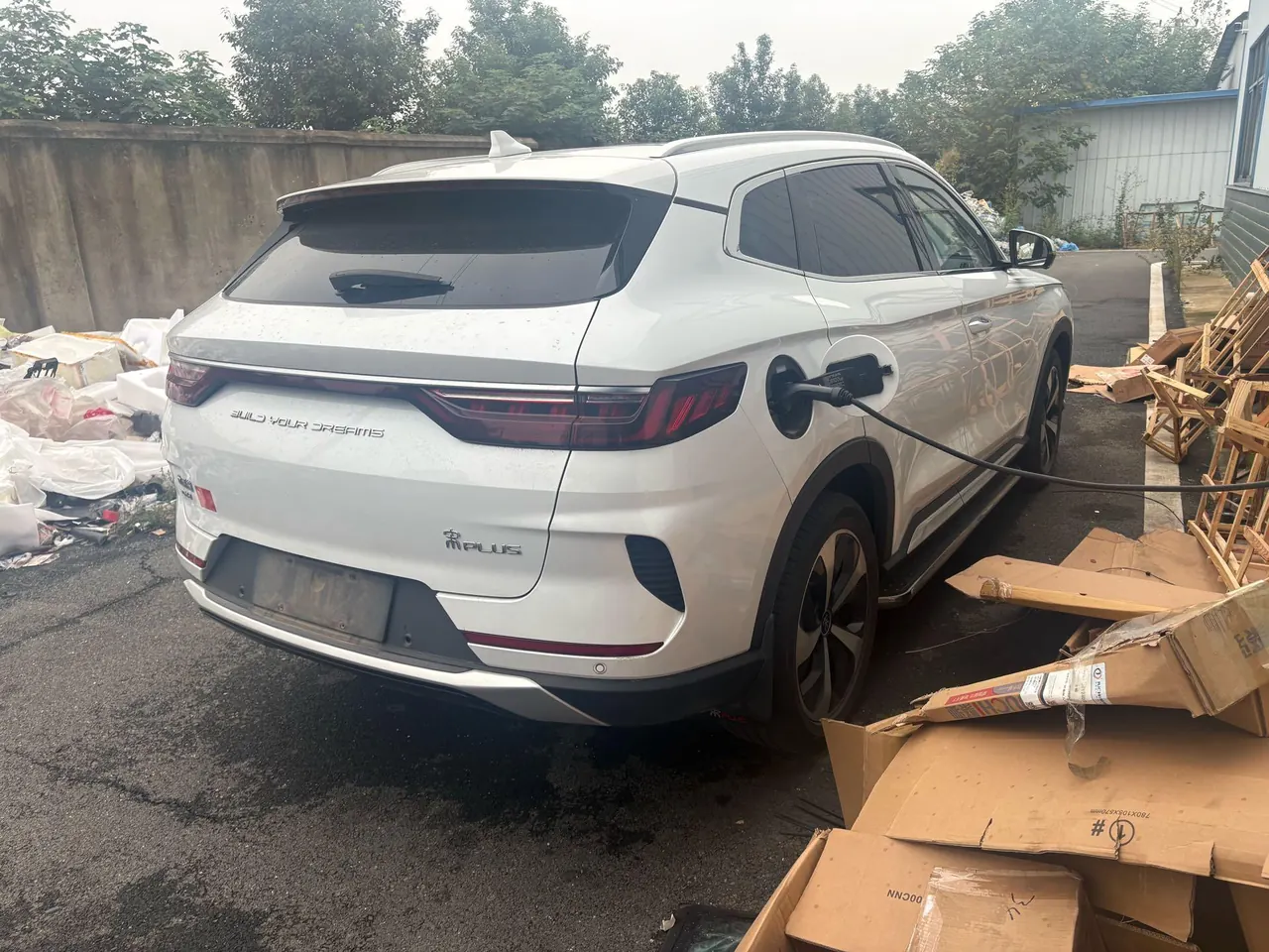 BYD Song PLUS New Energy 2022 Song PLUS DM-i 1.5 Stepless 110KM Flagship PLUS 5G Edition Automatic Gear 6