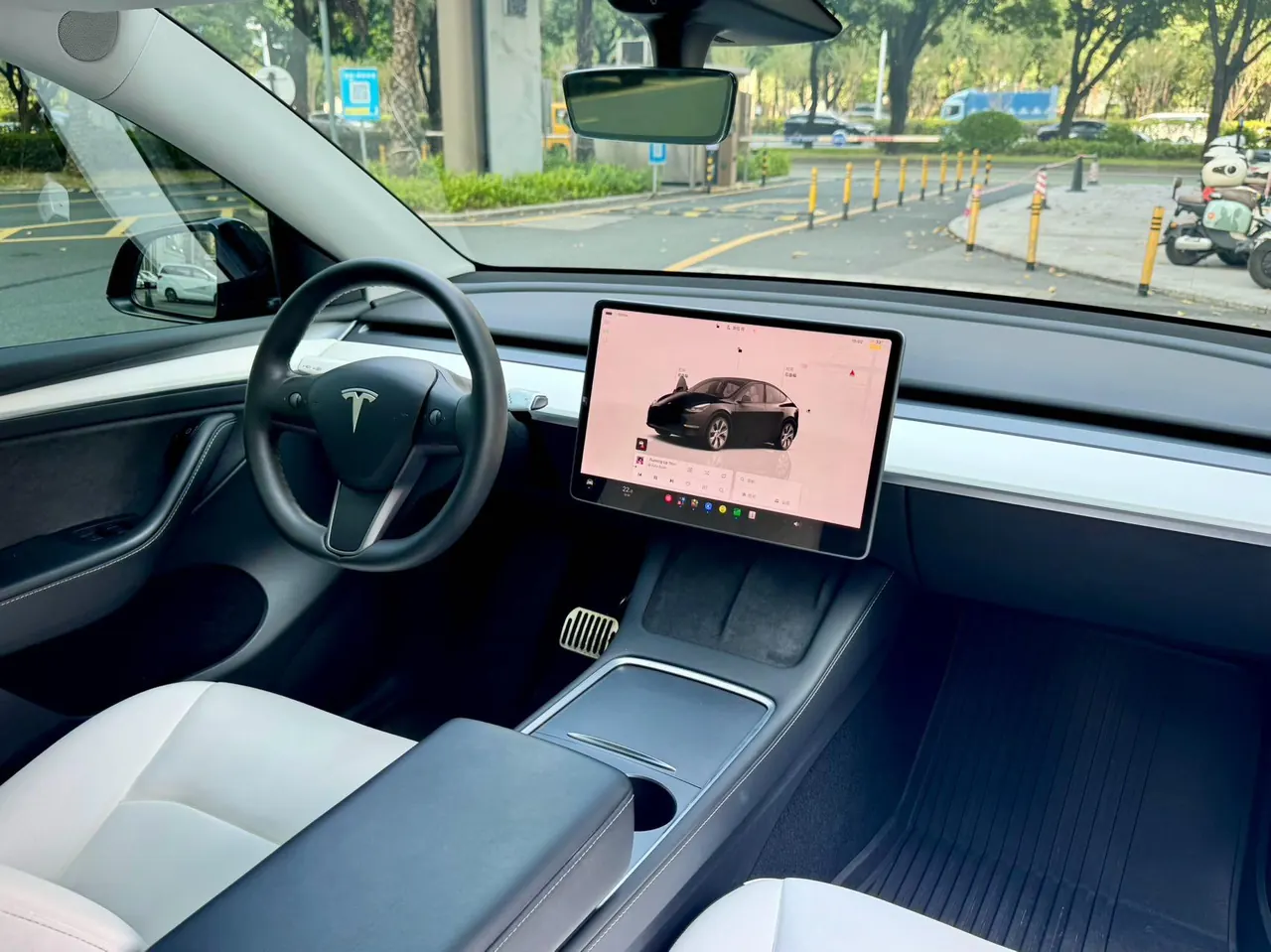 Tesla 2022 Model Y rear-wheel drive version automatic transmission 7