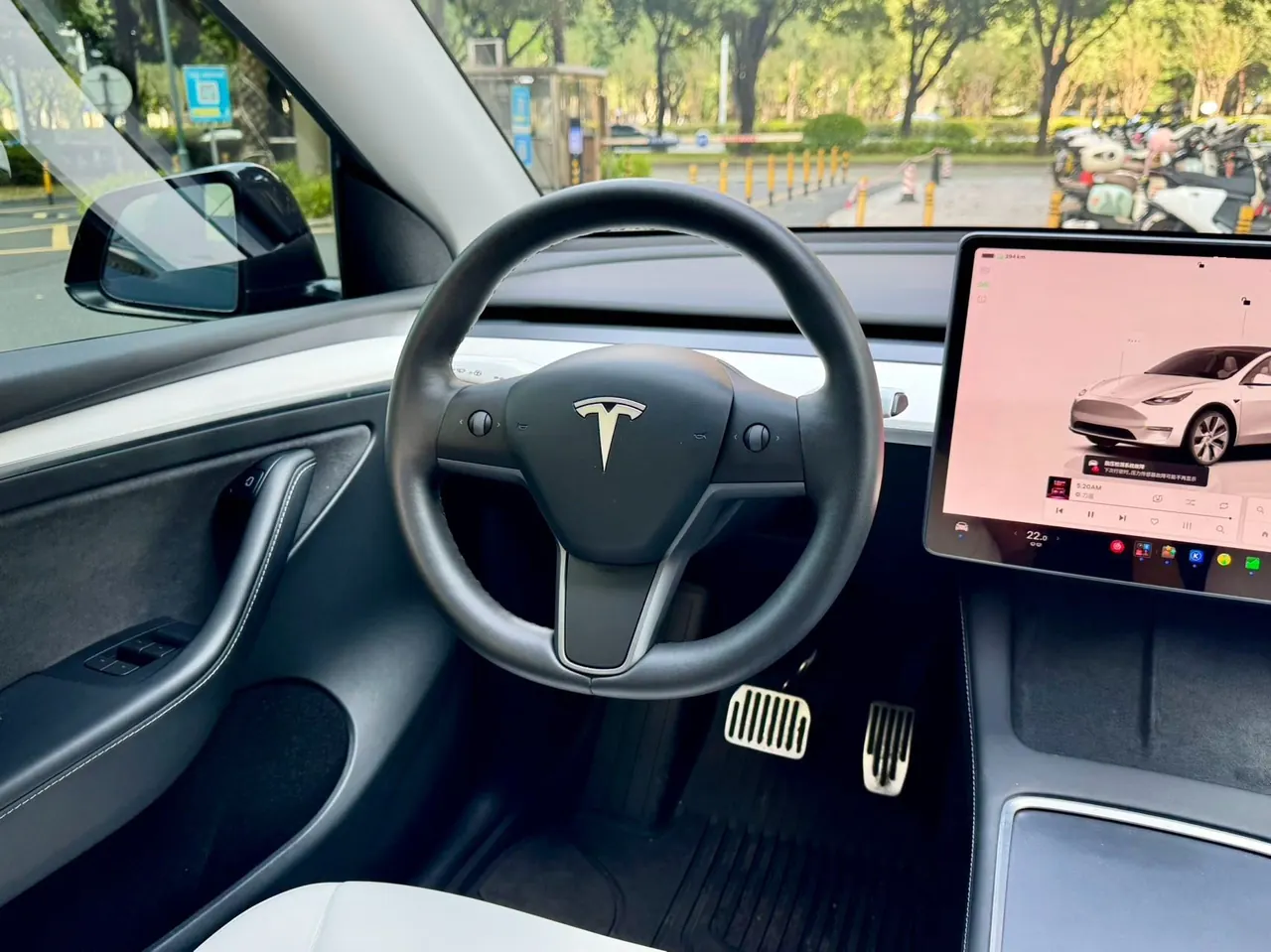 Tesla 2022 Model Y rear-wheel drive version automatic transmission 9