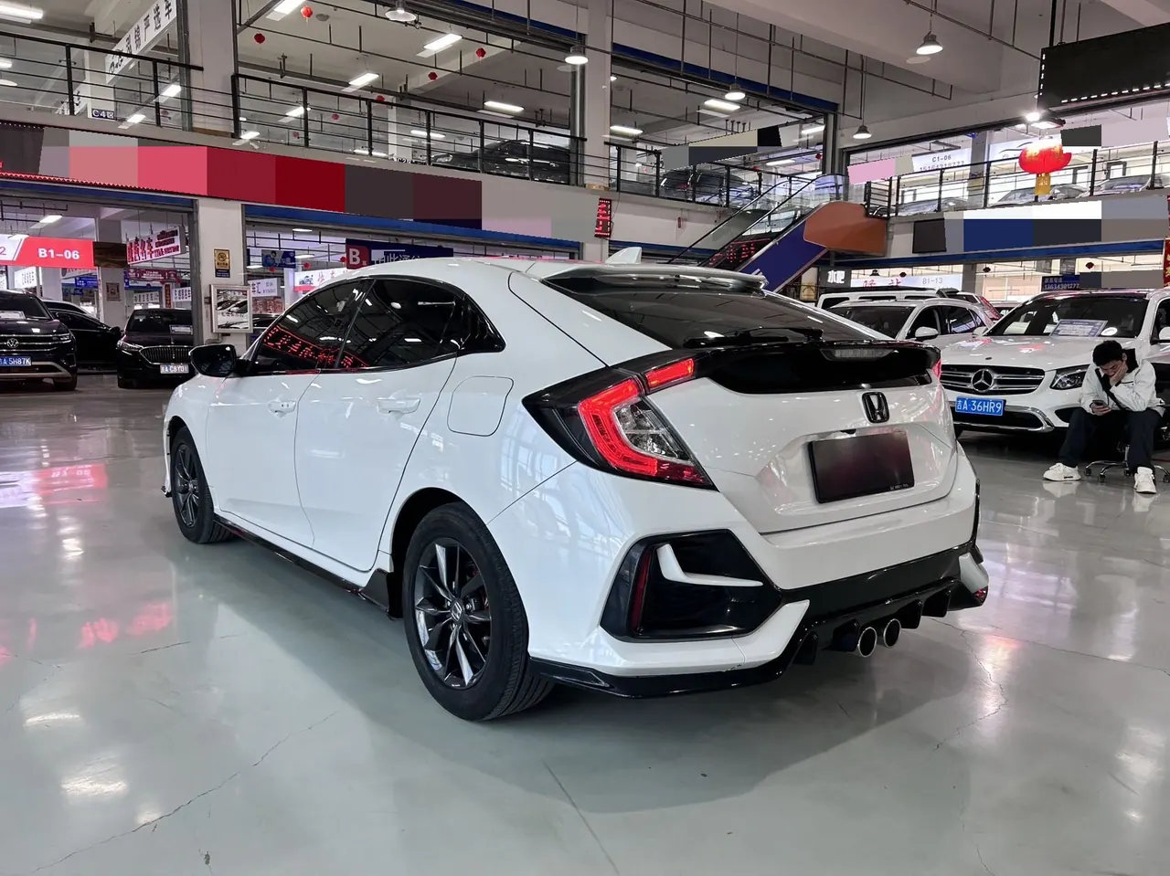 Honda 2021 Civic Hatchback 1.5T Stepless 220TURBO New Sharp Control Automatic Gear 7