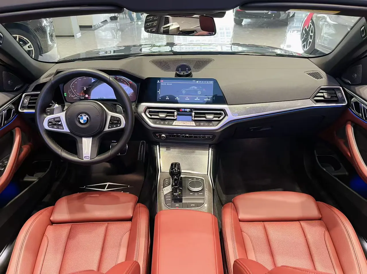 BMW 4 Series (Imported) 2022 430i Convertible Coupe 2.0T M Sports Obsidian Night Suit Automatic Gear 2