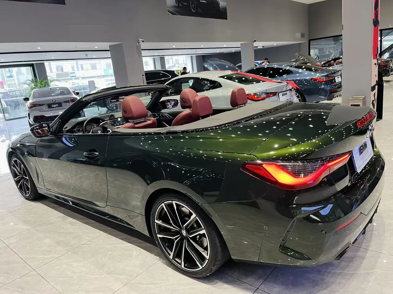 BMW 4 Series (Imported) 2022 430i Convertible Coupe 2.0T M Sports Obsidian Night Suit Automatic Gear 7