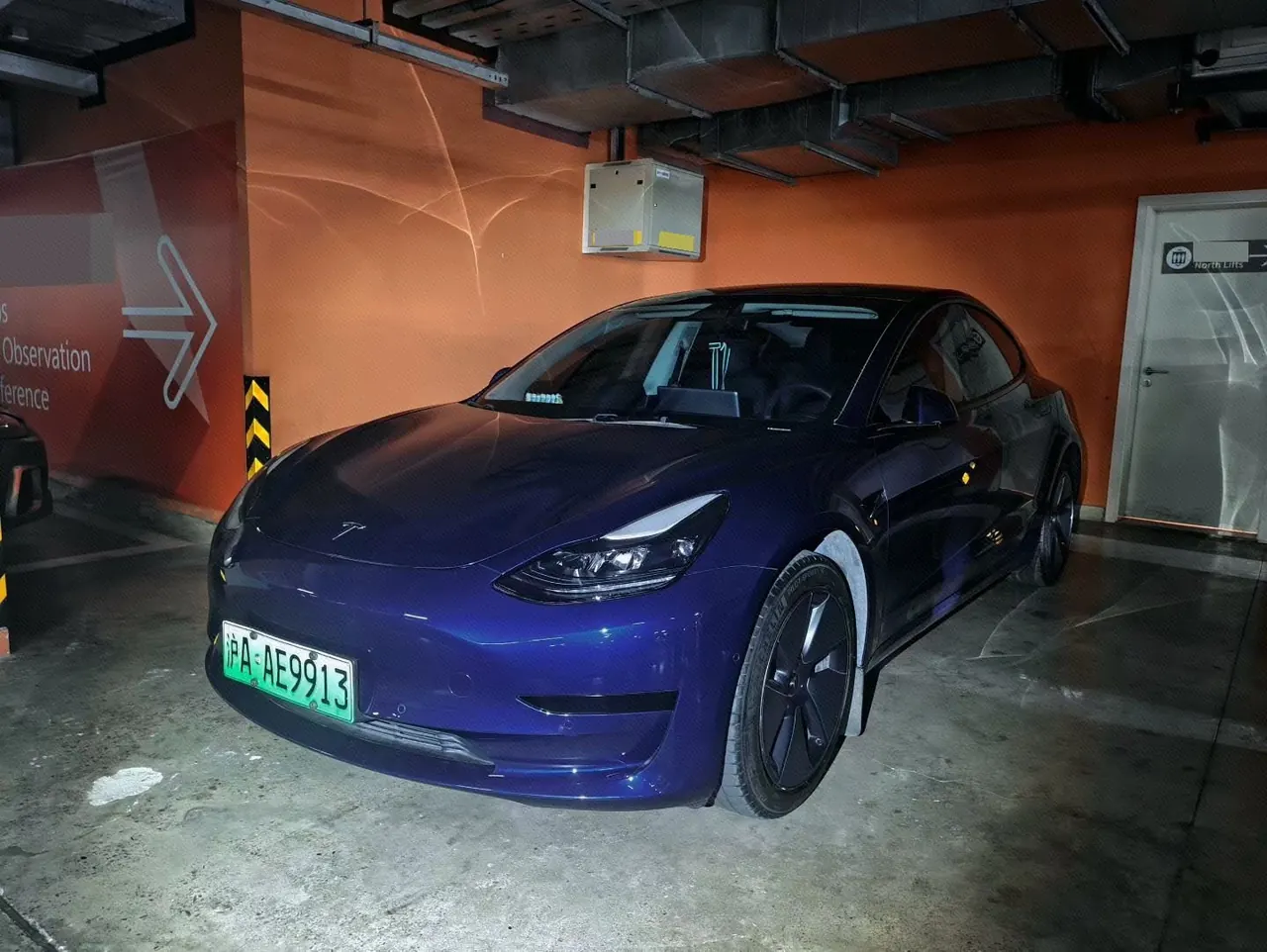 Открыть галерею: Tesla 2021 Model 3 Standard Endurance Rear Drive Upgraded Automatic Gear