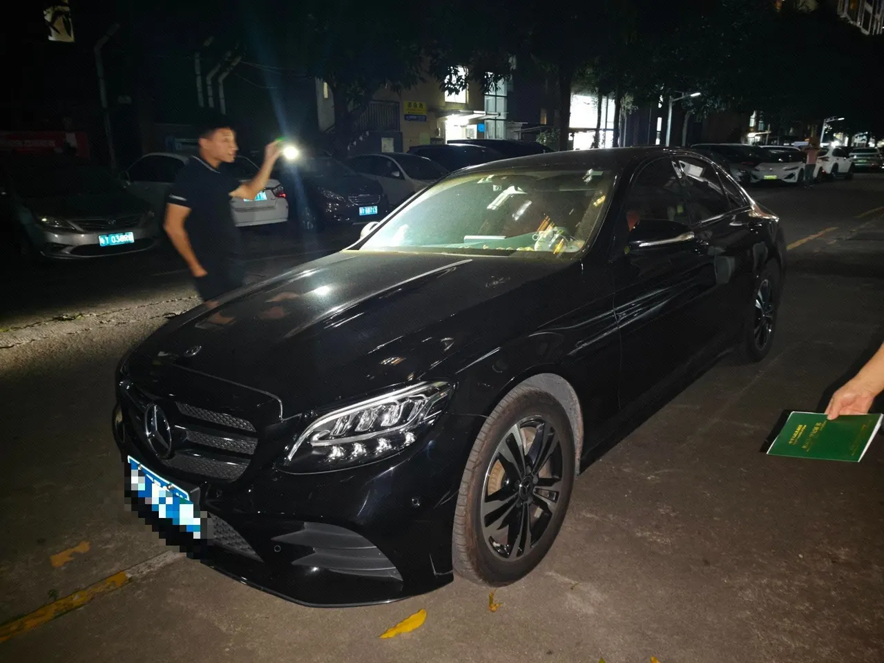 打开图片灯箱:Mercedes Benz Class C 2020 C 260 48V 1.5T Sports Edition Automatic Gear