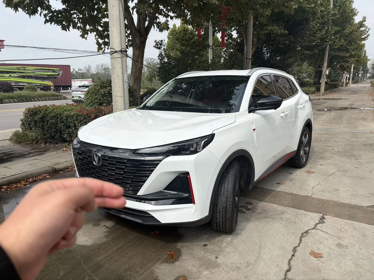 Открыть галерею: ChangAn 2022 CS55 PLUS 1.5T Excellent Automatic Gear