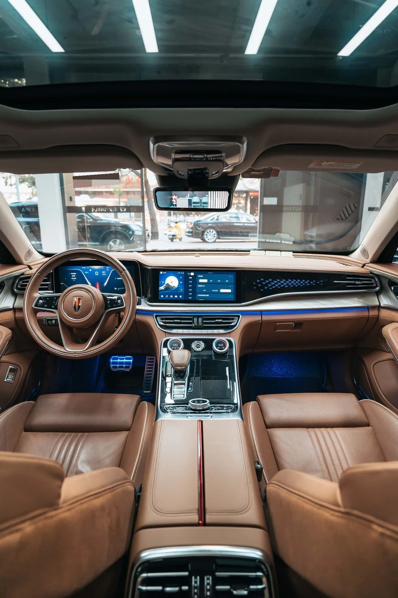HongQi 2020 H9 48V 2.0T Zhilian Qi Chang Edition Automatic Gear 11