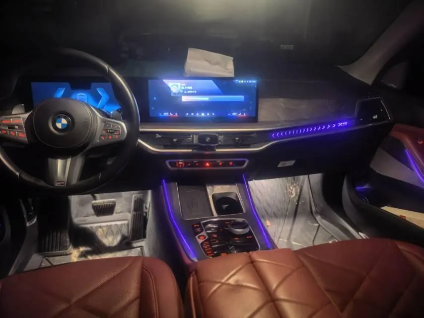 BMW 2023 X5 xDrive30Li 48V 2.0T exclusive m sports obsidian night suit automatic gear 8