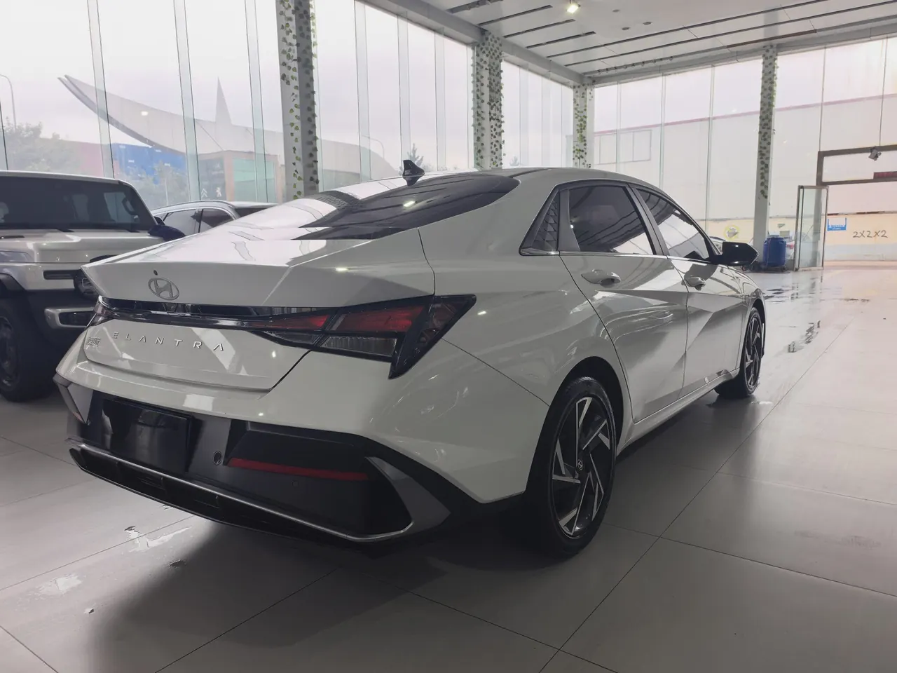 Hyundai 2023 Elantra-sedan 1.5 stepless GLX elite automatic gear 2