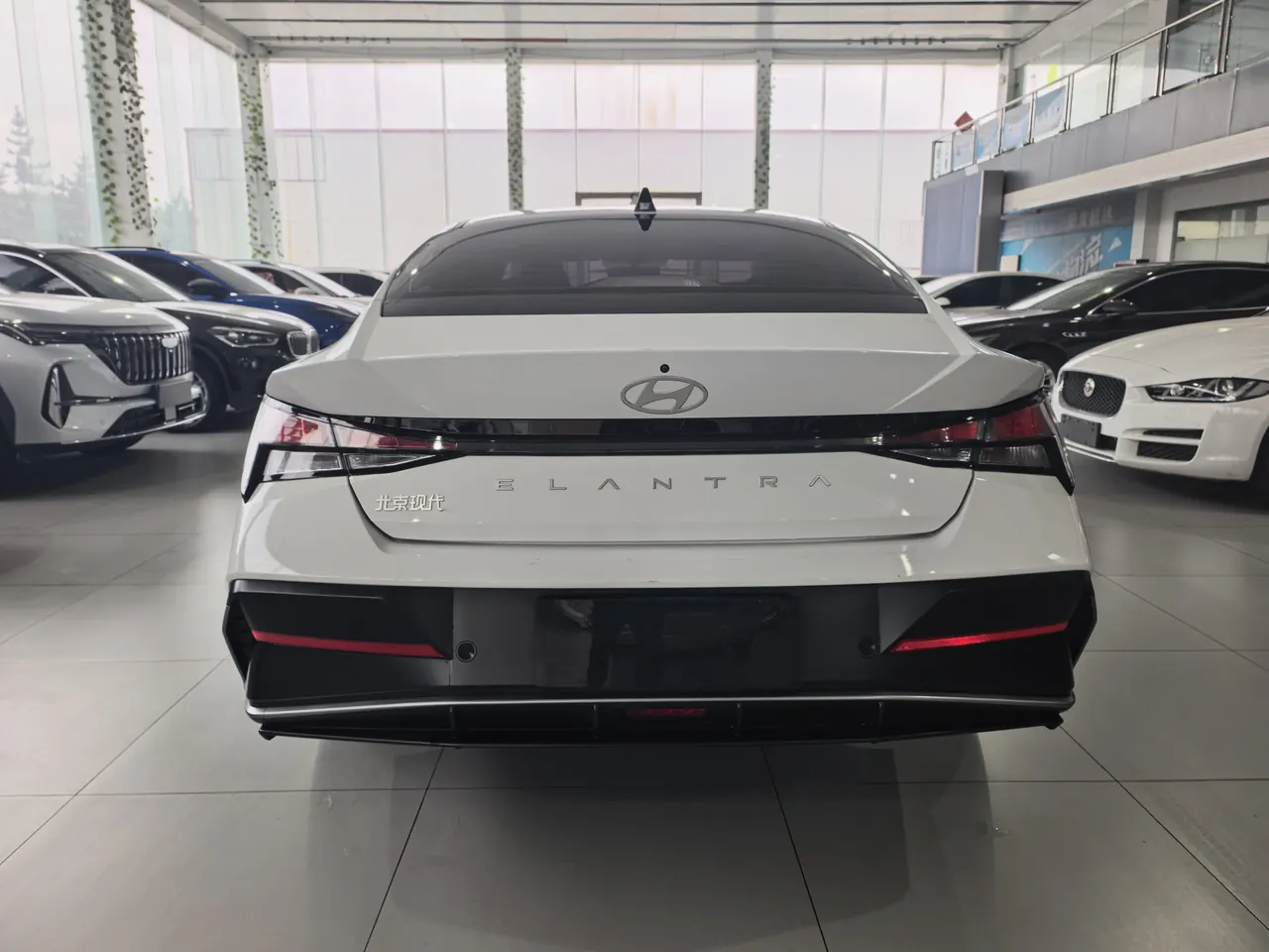Hyundai 2023 Elantra-sedan 1.5 stepless GLX elite automatic gear 3