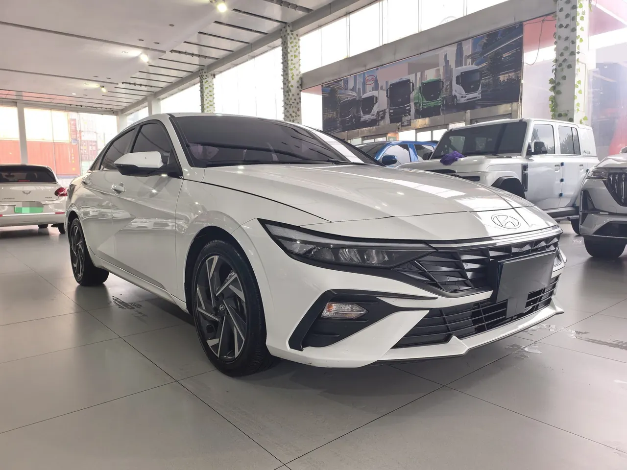 Hyundai 2023 Elantra-sedan 1.5 stepless GLX elite automatic gear 7