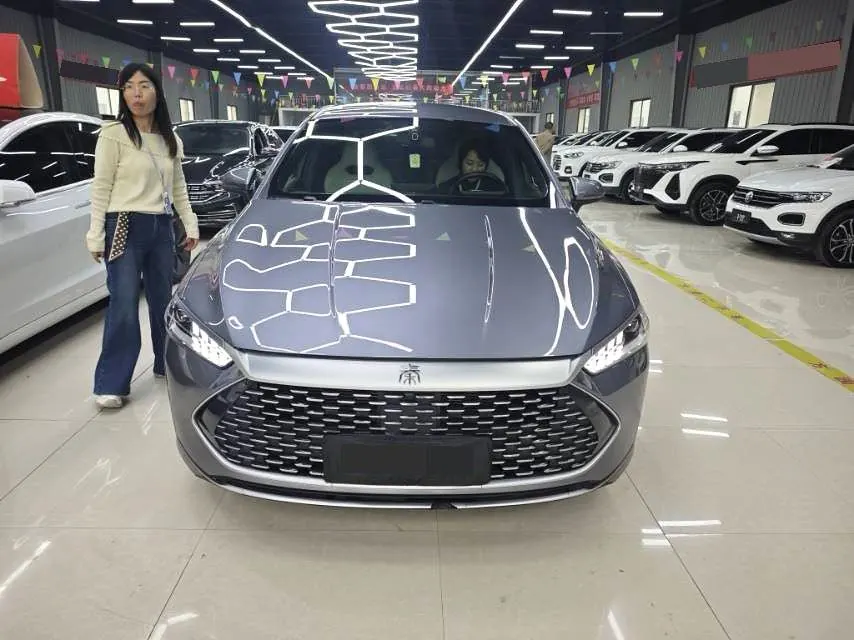 BYD 2021 Qin PLUS DM-i 1.5 stepless 55KM automatic gear 2