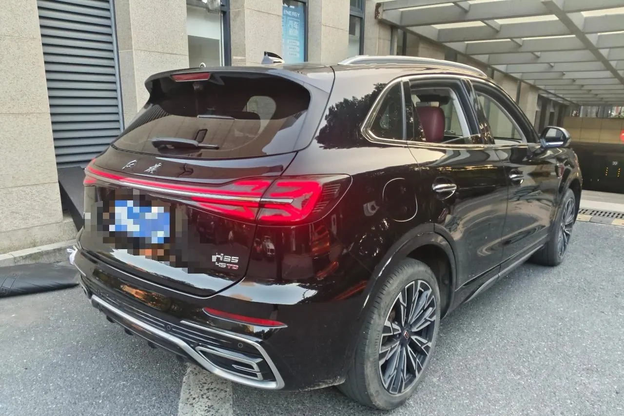 HongQi 2023 HS5 2.0T 4-wheel drive flag Pro 500000 commemorative automatic gear 4
