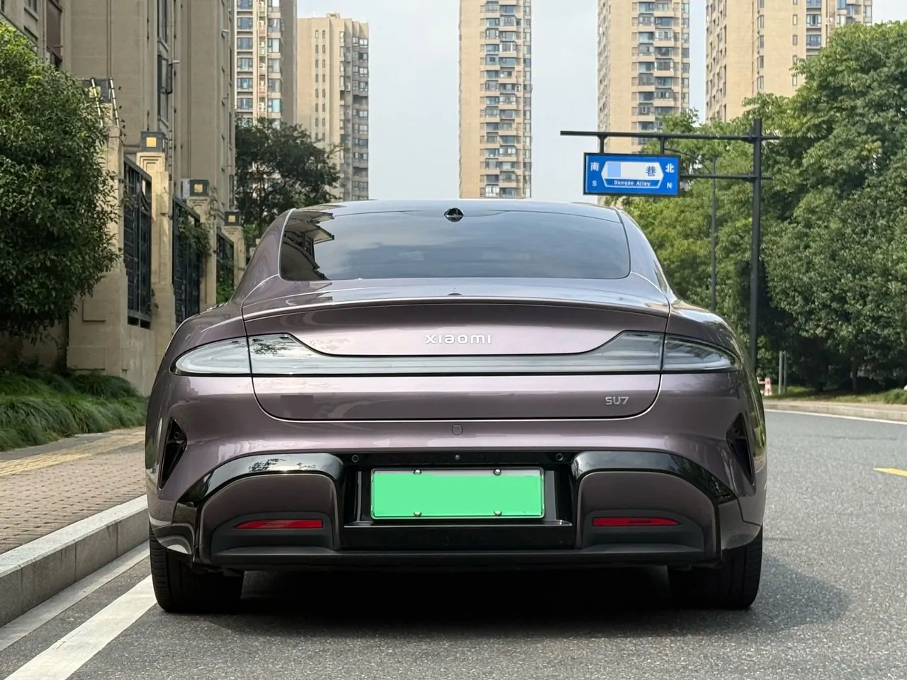 MI 2024 SU 7 700km Rear Drive Long Endurance Smart Driving Edition Automatic Gear 8