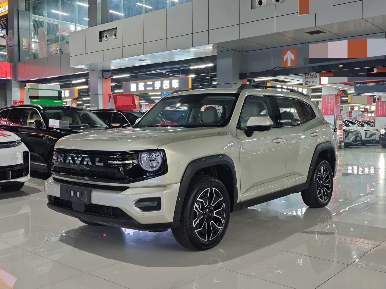 Open image lightbox: Haval 2026 big dog PLUS Hi4 1.5T 150km tidal wave electric version automatic gear